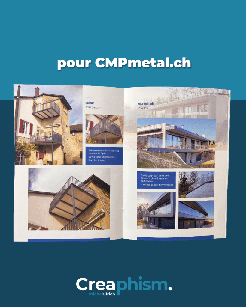 Creaphism - Brochure A5 CMP Métal - Cressier
