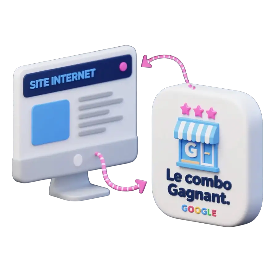 Le combo Gagnant Site Web + page google Business Profil
