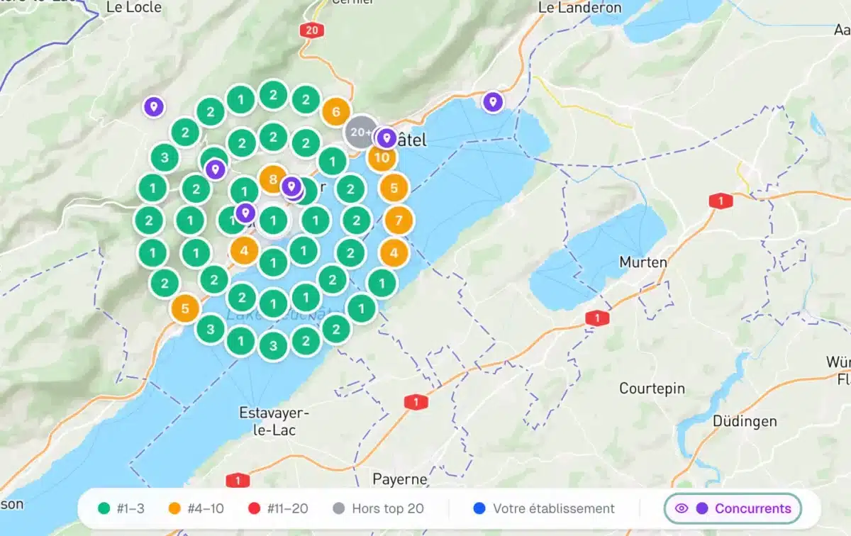 Travail d'évolution de la fiche google Business Profile