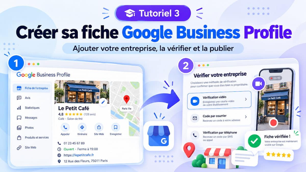 créer sa fiche google business