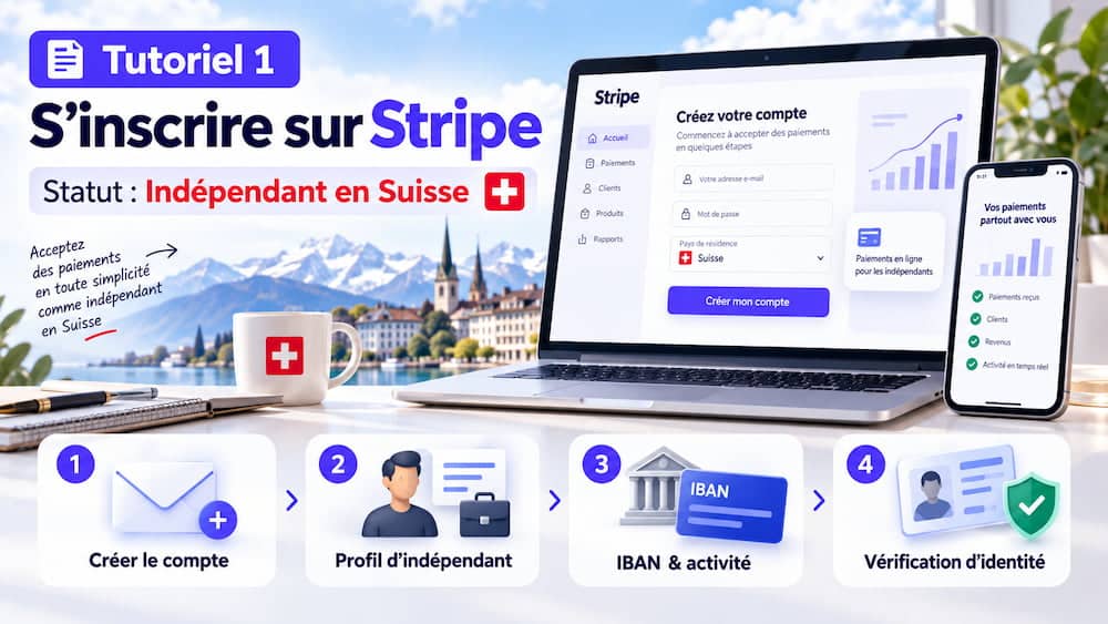 guide stripe pour indépendants suisses